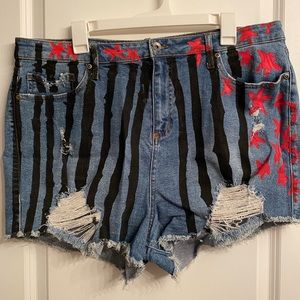 Harley Quinn Birds of Prey Shorts